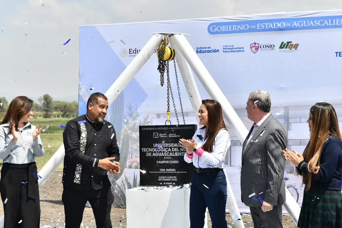 Imagen de la nota: En Cosío ya comenzó la construcción de un nuevo campus universitario 🎓