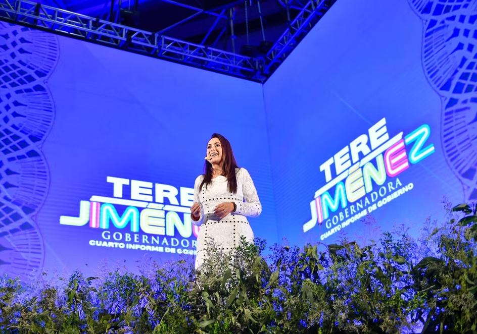 Imagen de la nota: Tere Jiménez presentó su Cuarto Informe de Gobierno en la Isla San Marcos 🏛️