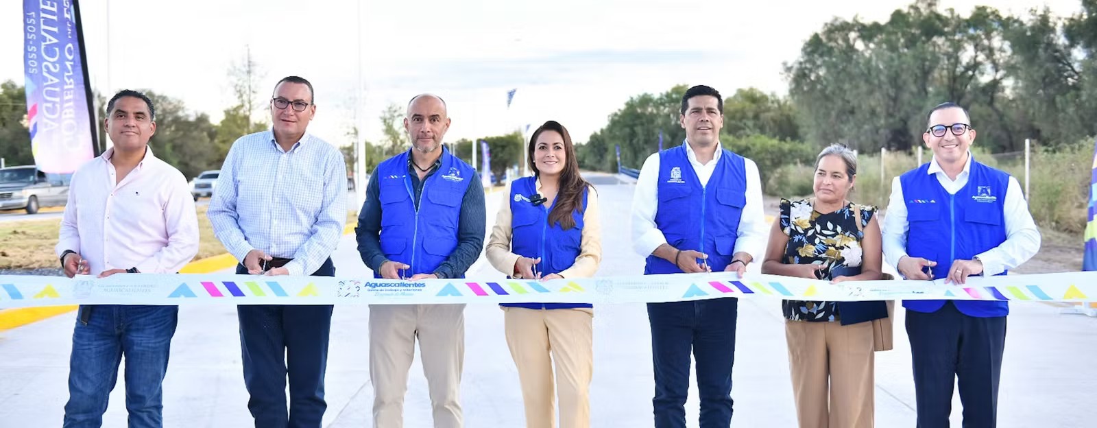 Imagen de la nota: Entregan otro tramo rehabilitado del Tercer Anillo, de la salida a Calvillo a Guadalupe González 🚗