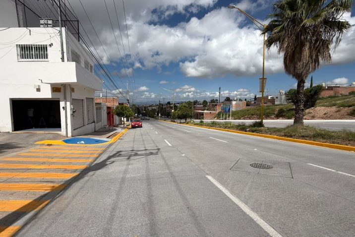 Imagen de la nota: Reabre el tramo renovado de avenida Mariano Hidalgo en Fundadores 🚗